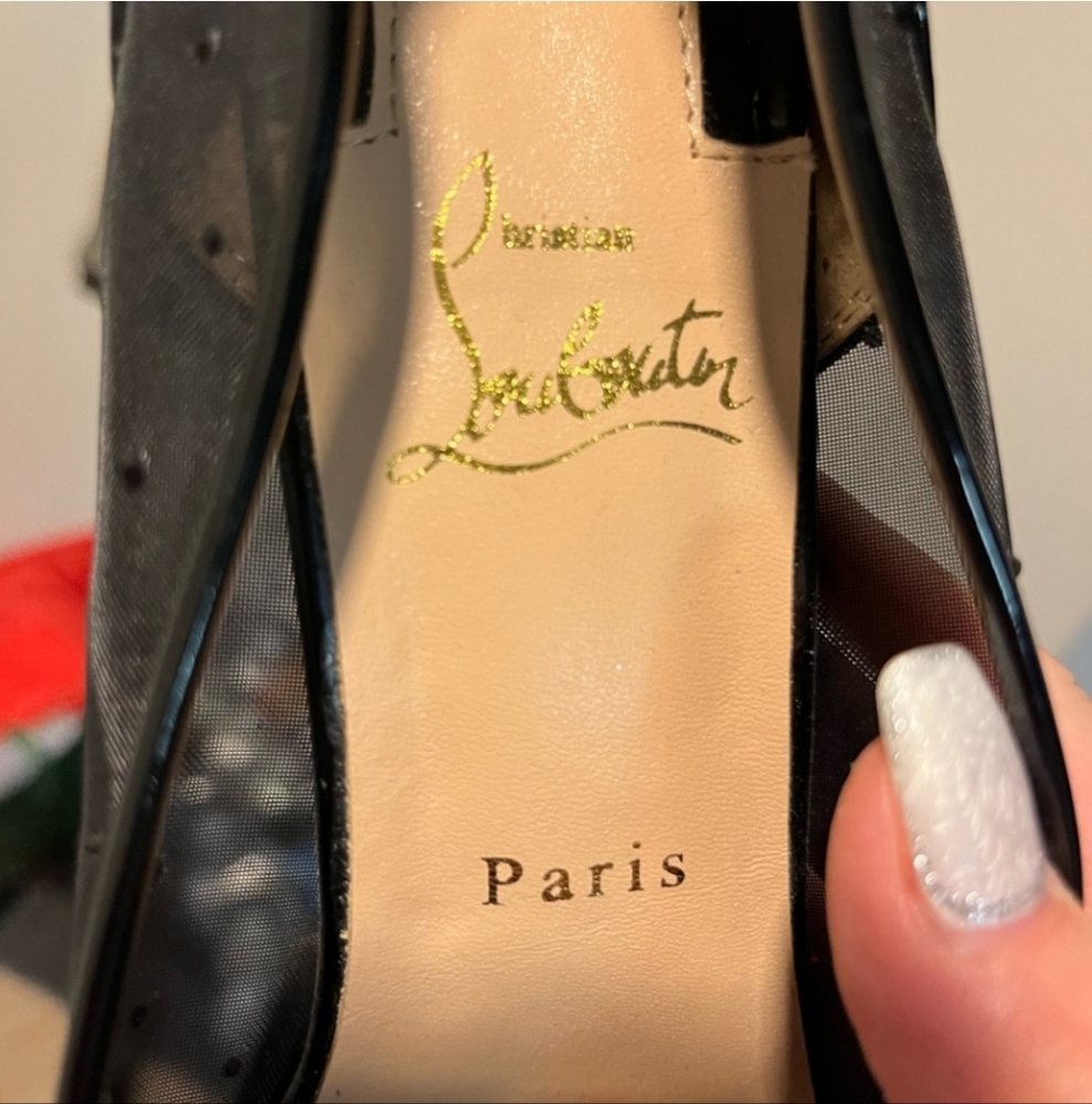 Christian Louboutin Authentic LV red stiletto - Picture 7 of 8